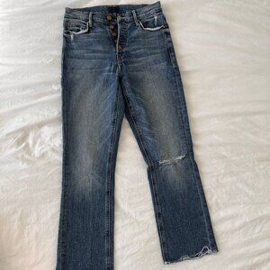 MOTHER Pixie Dazzler Ankle Fray - Sz 25 - Popism